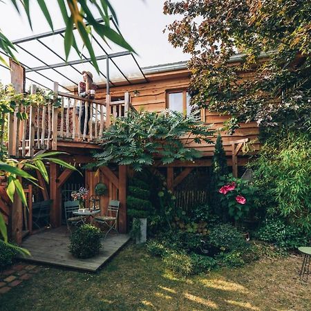 La Cabane Du Bon Chemin ,Spa Laval  Esterno foto