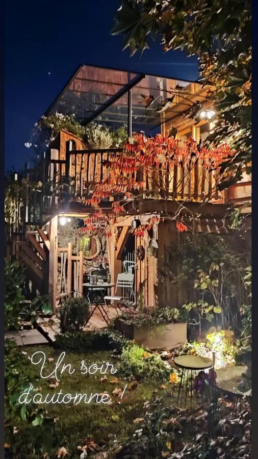 La Cabane Du Bon Chemin ,Spa Laval  Esterno foto