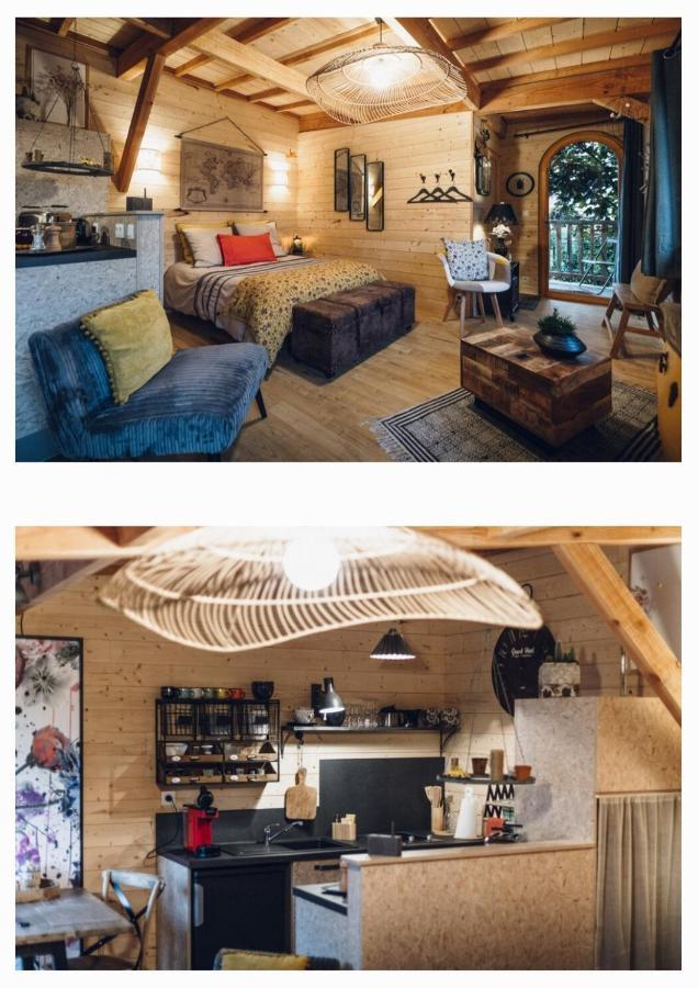 La Cabane Du Bon Chemin ,Spa Laval  Esterno foto