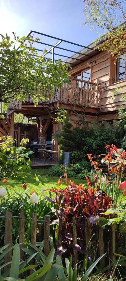 La Cabane Du Bon Chemin ,Spa Laval  Esterno foto